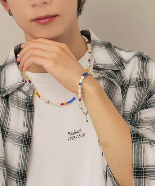 WEGO(ウィゴー)の「WEGO/ビーズMIXブレス(ブレスレット・メンズ・その他1/その他2・FREE)」の8枚目の写真