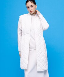 INDIVI（インディヴィ）の「◇カルゼフーデッドショートコート（その他  