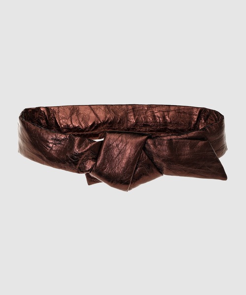 DRIES VAN NOTEN(ドリスヴァンノッテン)の「BLTW242-052 Q.207 W.L.BELT COP(ベルト・レディース・ブラウン系その他・70)」の1枚目の写真
