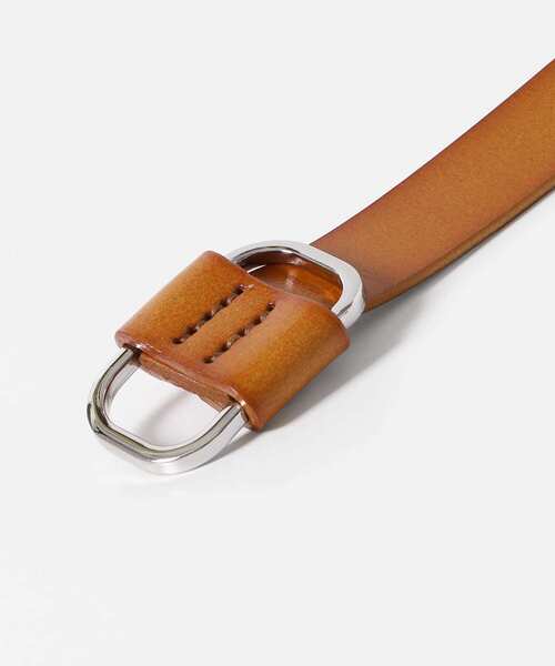 KBF(ケイビーエフ)の「ホールレスレザーベルト(ベルト・レディース・ブラック/キャメル・ONE)」の5枚目の写真