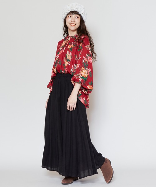チャイハネ(チャイハネ)の「【チャイハネ】ベーシックワイドパンツ(その他パンツ・レディース・ピンク/カーキ/ブラック/ネイビー/ベージュ・FREE)」の11枚目の写真