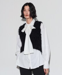 GALLEST | タイプライターボウタイシャツ(シャツ/ブラウス)