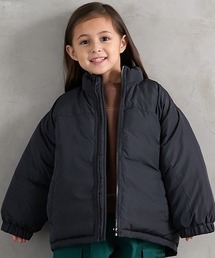 b・ROOM | 【万能アウター】バイカラーパフジャケット(ブルゾン)