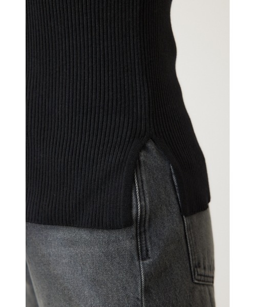 crie conforto(クリーコンフォルト)の「バラクラバニットプルオーバー 冬服 / 長袖 / フードあり(ニット/セーター・レディース・ブラック/オフホワイト/グレー・FREE)」の14枚目の写真