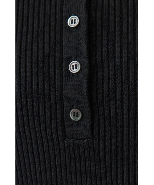 crie conforto(クリーコンフォルト)の「バラクラバニットプルオーバー 冬服 / 長袖 / フードあり(ニット/セーター・レディース・ブラック/オフホワイト/グレー・FREE)」の15枚目の写真