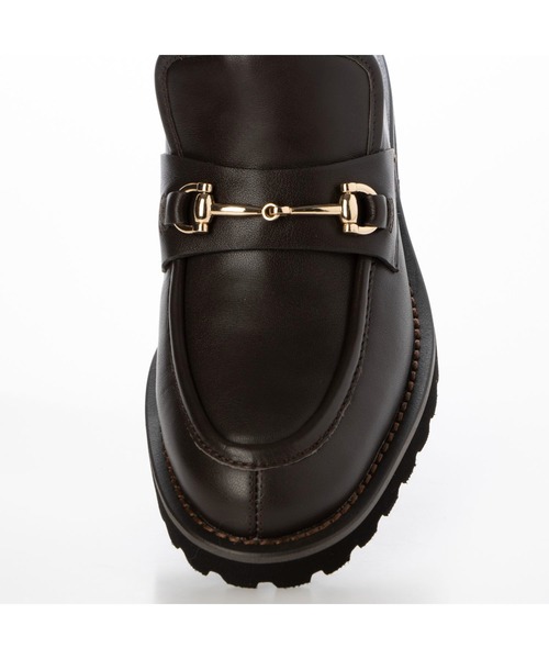 Mode et Jacomo（モードエジャコモ）の「ハイカットビットローファー（ローファー・レディース・ブラック/ダークブラウン/ダークベージュ・22.5cm/23cm/23.5cm/24cm/24.5cm）」の13枚目の写真