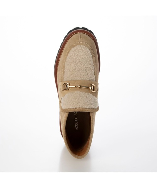 Mode et Jacomo（モードエジャコモ）の「ハイカットビットローファー（ローファー・レディース・ブラック/ダークブラウン/ダークベージュ・22.5cm/23cm/23.5cm/24cm/24.5cm）」の16枚目の写真