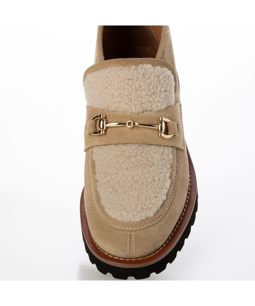 Mode et Jacomo（モードエジャコモ）の「ハイカットビットローファー（ローファー・レディース・ブラック/ダークブラウン/ダークベージュ・22.5cm/23cm/23.5cm/24cm/24.5cm）」の18枚目の写真