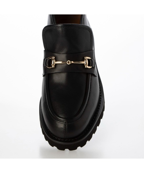 Mode et Jacomo（モードエジャコモ）の「ハイカットビットローファー（ローファー・レディース・ブラック/ダークブラウン/ダークベージュ・22.5cm/23cm/23.5cm/24cm/24.5cm）」の8枚目の写真