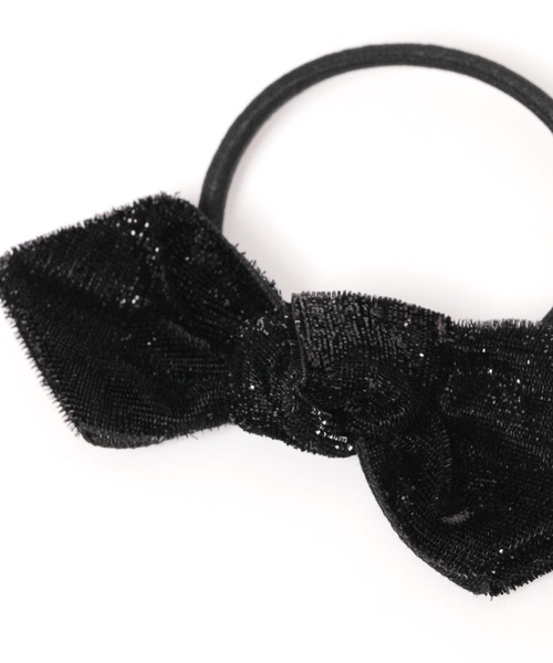 niko and...（ニコアンド）の「リボンラメヘアゴム（ヘアゴム・レディース・イエロー/ブラック/グレー・0）」の5枚目の写真