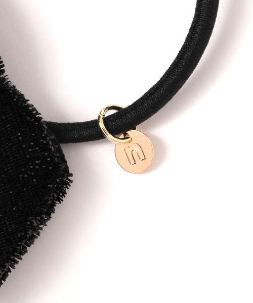 niko and...（ニコアンド）の「リボンラメヘアゴム（ヘアゴム・レディース・イエロー/ブラック/グレー・0）」の6枚目の写真