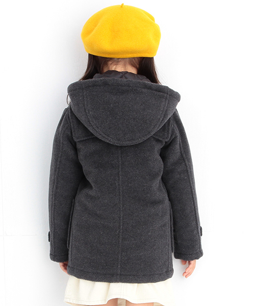 B:MING by BEAMS（ビーミングバイビームス）の「ビーミング by ビームス / メルトン中綿ダッフルコート（ダッフルコート・キッズ・ネイビー/グレー・90/110/100/120/130/150/140/80）」の5枚目の写真