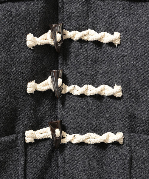 B:MING by BEAMS（ビーミングバイビームス）の「ビーミング by ビームス / メルトン中綿ダッフルコート（ダッフルコート・キッズ・ネイビー/グレー・90/110/100/120/130/150/140/80）」の15枚目の写真