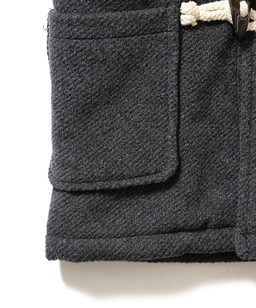 B:MING by BEAMS（ビーミングバイビームス）の「ビーミング by ビームス / メルトン中綿ダッフルコート（ダッフルコート・キッズ・ネイビー/グレー・90/110/100/120/130/150/140/80）」の17枚目の写真