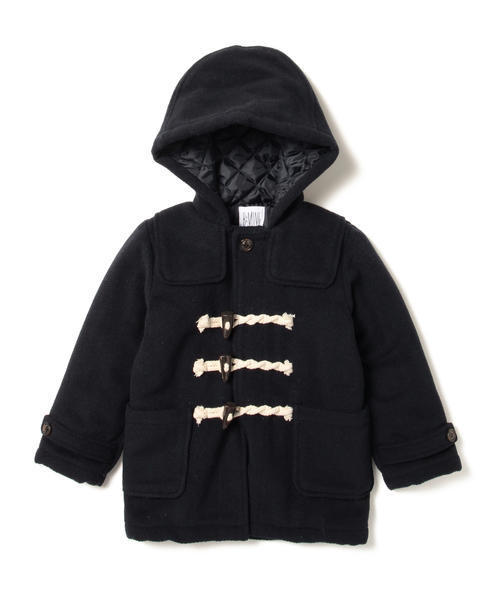B:MING by BEAMS（ビーミングバイビームス）の「ビーミング by ビームス / メルトン中綿ダッフルコート（ダッフルコート・キッズ・ネイビー/グレー・90/110/100/120/130/150/140/80）」の22枚目の写真