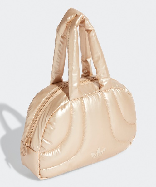 adidas（アディダス）の「adidas/アディダス HERI BOWLING BAG ミニ ボーリングバッグ ハンドバック（ハンドバッグ・レディース・ゴールド/ピンク/ダークパープル・FREE）」の13枚目の写真