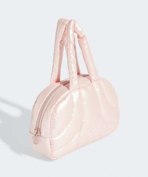 adidas（アディダス）の「adidas/アディダス HERI BOWLING BAG ミニ ボーリングバッグ ハンドバック（ハンドバッグ・レディース・ゴールド/ピンク/ダークパープル・FREE）」の9枚目の写真