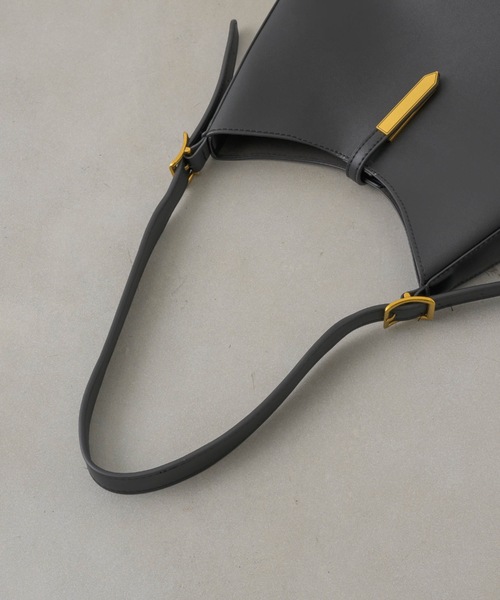 【ポーチ付き！】ラウンドトートバッグ（ショルダーバッグ）｜NEUNA（ヌナ）