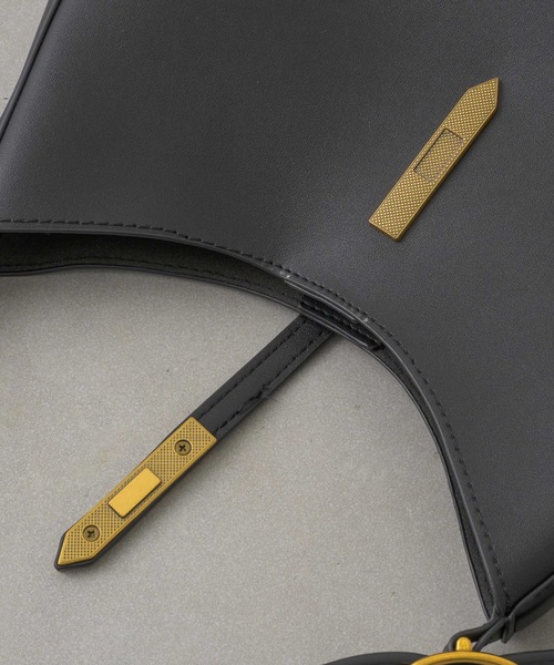 【ポーチ付き！】ラウンドトートバッグ（ショルダーバッグ）｜NEUNA（ヌナ）