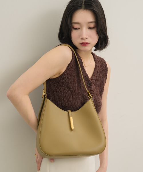 新品　hALON ブラウン トートバッグ ポーチ付き hALON＞ EVERYDAY TOTE/トートバッグ