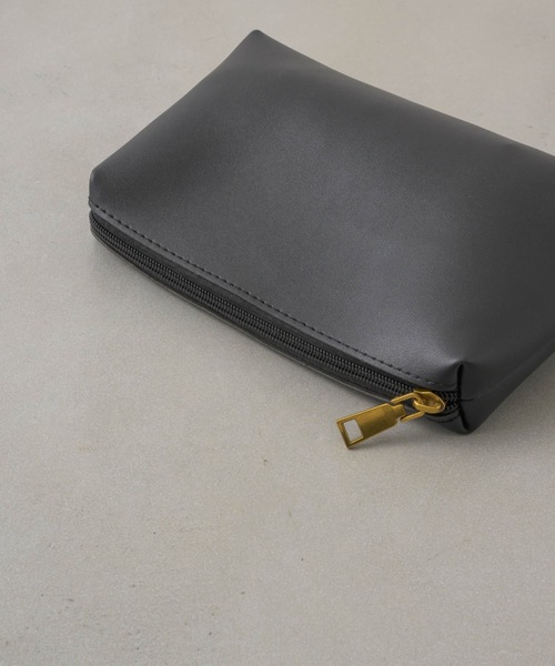 【ポーチ付き！】ラウンドトートバッグ（ショルダーバッグ）｜NEUNA（ヌナ）