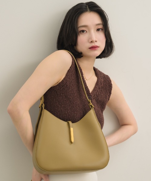 新品　hALON ブラウン トートバッグ ポーチ付き UNITED ARROWS｜<hALON> ライト メッシュ ミニトートバッグ