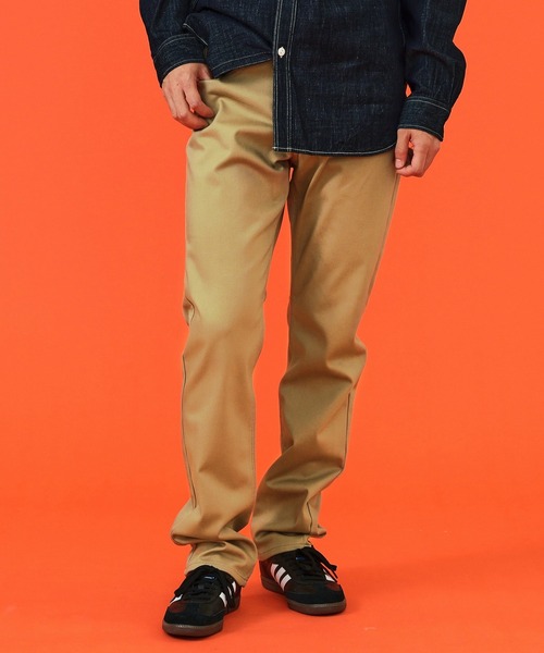 EDWIN(エドウィン)の「EDWIN エドウィン WILD FIRE インターナショナルベーシック 403 ストレート デニムパンツ ジーンズ 暖パンツ 裏起毛(デニムパンツ・メンズ・ブラック/カーキ/インディゴブルー/チェック/チャコールグレー/ハウンドトゥース・28/29/30/31/32/33/34/36)」の3枚目の写真