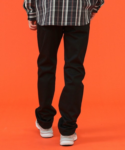 EDWIN(エドウィン)の「EDWIN エドウィン WILD FIRE インターナショナルベーシック 403 ストレート デニムパンツ ジーンズ 暖パンツ 裏起毛(デニムパンツ・メンズ・ブラック/カーキ/インディゴブルー/チェック/チャコールグレー/ハウンドトゥース・28/29/30/31/32/33/34/36)」の12枚目の写真