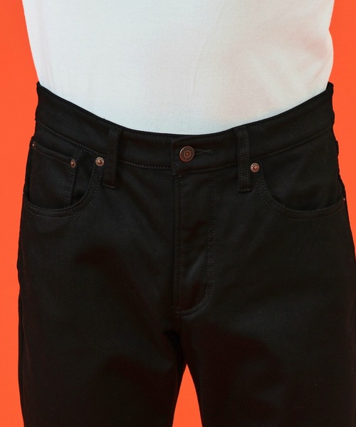EDWIN(エドウィン)の「EDWIN エドウィン WILD FIRE インターナショナルベーシック 403 ストレート デニムパンツ ジーンズ 暖パンツ 裏起毛(デニムパンツ・メンズ・ブラック/カーキ/インディゴブルー/チェック/チャコールグレー/ハウンドトゥース・28/29/30/31/32/33/34/36)」の13枚目の写真