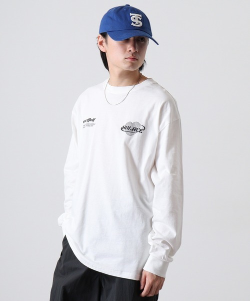 SUGGESTION(サジェッション)の「Metal heart logo reflector PT long T-shirt / メタルハートロゴ リフレクターPT ロングTシャツ unisex(Tシャツ/カットソー・メンズ・オフホワイト/ブラック・M/L)」の13枚目の写真