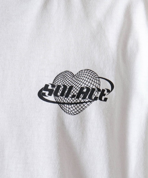 SUGGESTION(サジェッション)の「Metal heart logo reflector PT long T-shirt / メタルハートロゴ リフレクターPT ロングTシャツ unisex(Tシャツ/カットソー・メンズ・オフホワイト/ブラック・M/L)」の22枚目の写真