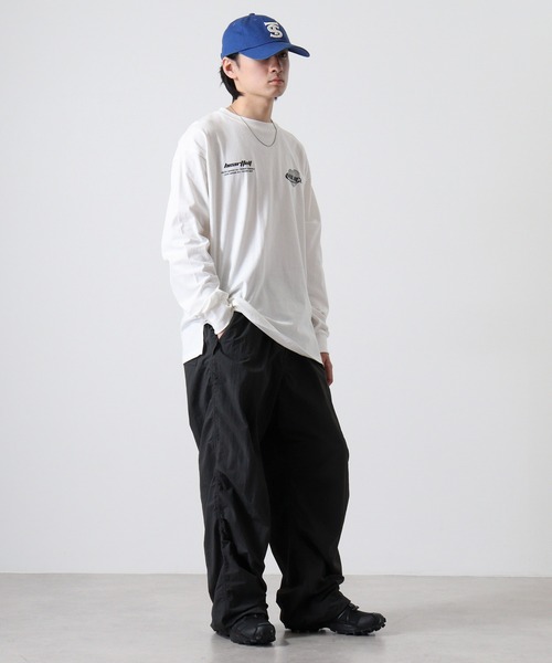 SUGGESTION(サジェッション)の「Metal heart logo reflector PT long T-shirt / メタルハートロゴ リフレクターPT ロングTシャツ unisex(Tシャツ/カットソー・メンズ・オフホワイト/ブラック・M/L)」の16枚目の写真
