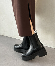 【WEB限定】サイドゴアショートブーツ