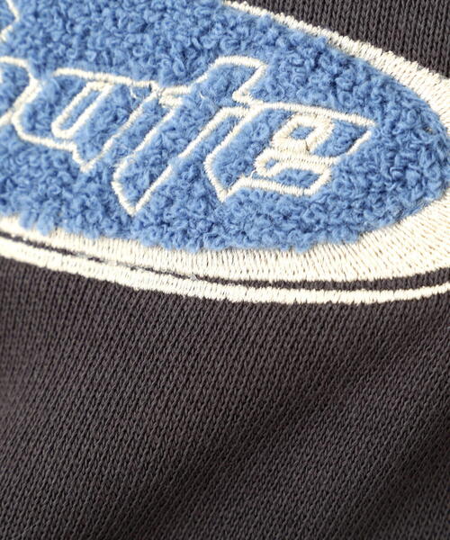 FREE'S MART（フリーズマート）の「◆スポーツロゴサガラ刺繍ショート丈スウェット（スウェット・レディース・ライトグリーン/ホワイト/ブラック・FREE）」の14枚目の写真