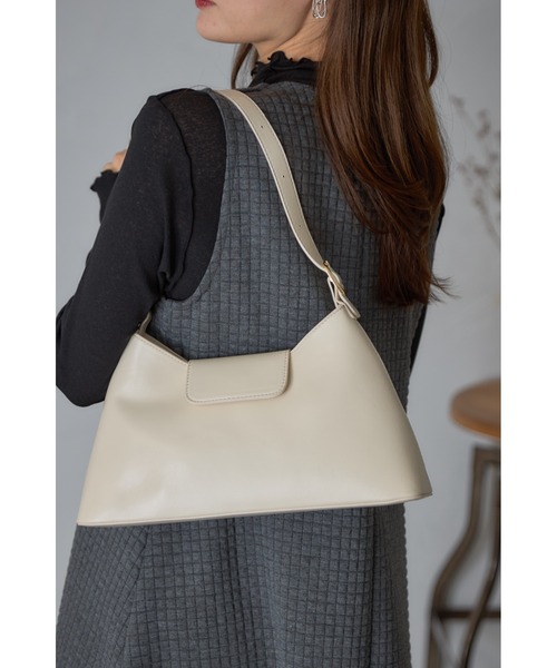 &. NOSTALGIA（アンドドットノスタルジア）の「【ZOZO限定】ブロッキーハンドバッグ（ハンドバッグ・レディース・ホワイト/ブラウン/ブラック・FREE）」の5枚目の写真