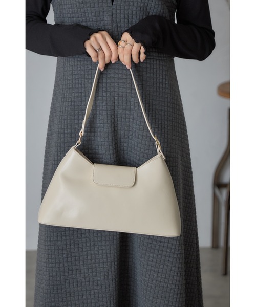 &. NOSTALGIA（アンドドットノスタルジア）の「【ZOZO限定】ブロッキーハンドバッグ（ハンドバッグ・レディース・ホワイト/ブラウン/ブラック・FREE）」の6枚目の写真