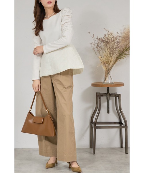 &. NOSTALGIA（アンドドットノスタルジア）の「【ZOZO限定】ブロッキーハンドバッグ（ハンドバッグ・レディース・ホワイト/ブラウン/ブラック・FREE）」の10枚目の写真