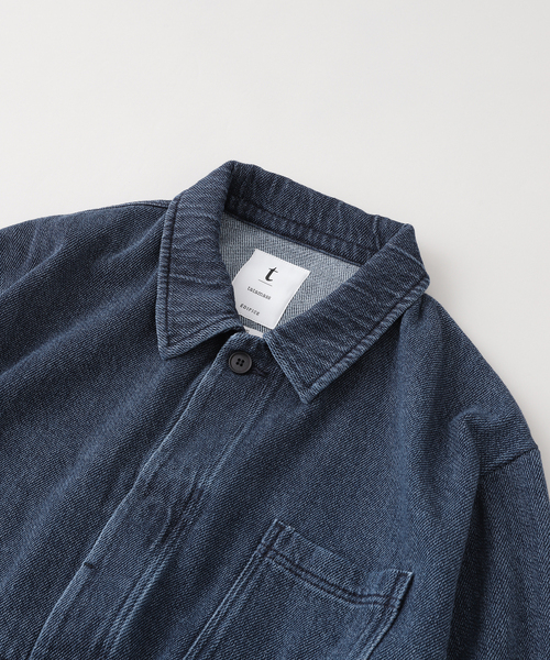 EDIFICE(エディフィス)の「tatamass VESTE DE TRAVAIL(デニムジャケット・メンズ・ブルー/ネイビー・MEDIUM/LARGE)」の4枚目の写真