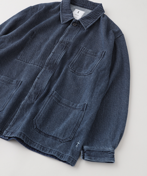 EDIFICE(エディフィス)の「tatamass VESTE DE TRAVAIL(デニムジャケット・メンズ・ブルー/ネイビー・MEDIUM/LARGE)」の6枚目の写真