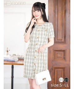 Darich ダーリッチ　チェックマーメイドロングワンピース　 コンビニ支払い❌ チェックマーメイドロングワンピース（ワンピース）｜Darich