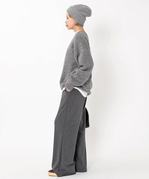 AP STUDIO(エーピーストゥディオ)の「NewモックネックロングスリーブTシャツ(Tシャツ/カットソー・レディース・ホワイト・FREE)」の2枚目の写真