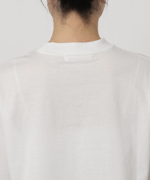 AP STUDIO(エーピーストゥディオ)の「NewモックネックロングスリーブTシャツ(Tシャツ/カットソー・レディース・ホワイト・FREE)」の8枚目の写真