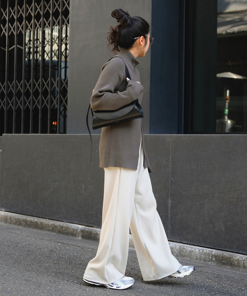 EVERYDAY I LIKE.(エヴリディアイライク)の「Newウォームスウェットパンツ(スウェットパンツ・レディース・ブラック/ホワイト/グレー・36/38)」の7枚目の写真