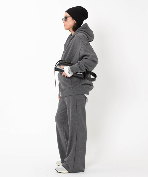 EVERYDAY I LIKE.(エヴリディアイライク)の「Newウォームスウェットパンツ(スウェットパンツ・レディース・ブラック/ホワイト/グレー・36/38)」の15枚目の写真