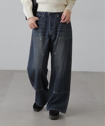 FREE'S MART | ダブルニーワイドデニム(デニムパンツ)