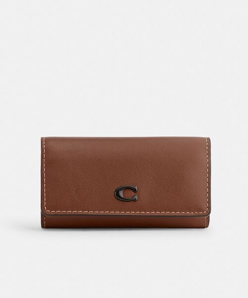 COACH(コーチ)の「6 リング キー ケース(キーケース/キーアクセサリー・メンズ・ブラウン系その他・ONE)」の1枚目の写真