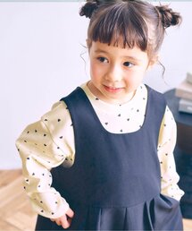 p.premier | ヘビロテしたくなる総柄長袖ストレッチTシャツ(Tシャツ/カットソー)