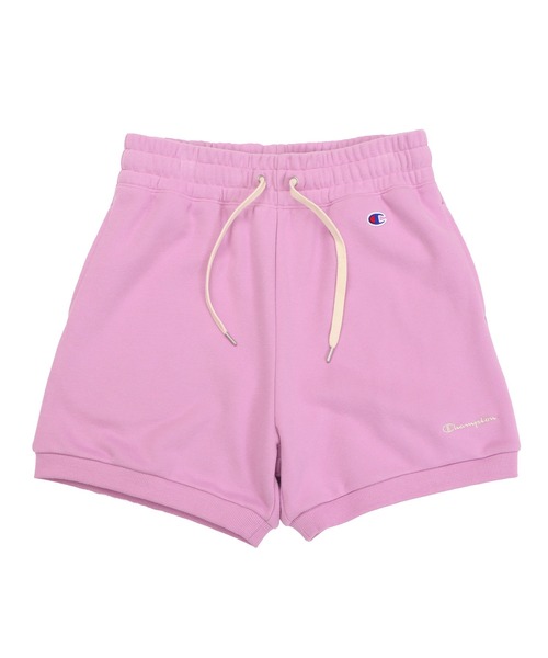 Champion（チャンピオン）の「【Champion/チャンピオン】レディース スウェットショーツ（その他パンツ・レディース・ピンク系その他2/ヘザーグレー/ブラック系その他/ペールイエロー/ブルー系その他2・LARGE/MEDIUM）」の5枚目の写真