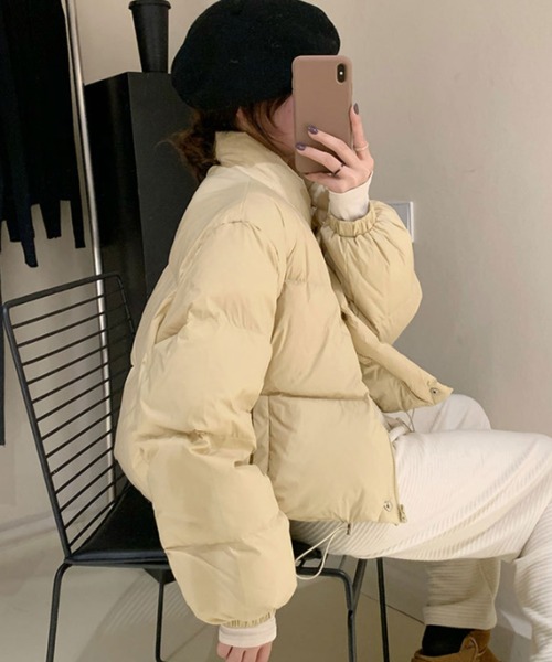 paravion（パラビオン）の「中綿ダウンジャケット（ダウンジャケット/コート・レディース・ホワイト/イエロー/ブルー/ブラック・M/S）」の12枚目の写真