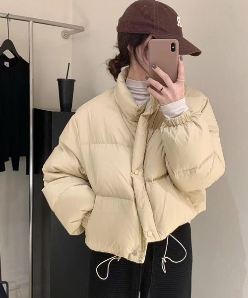 paravion（パラビオン）の「中綿ダウンジャケット（ダウンジャケット/コート・レディース・ホワイト/イエロー/ブルー/ブラック・M/S）」の13枚目の写真